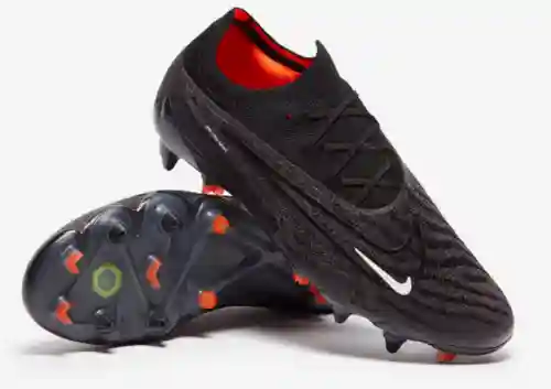 Nike Low Top Phantom GX Naranja Doble Capa Impermeable Fish Silk Full Knit SG Bota de fútbol Nike Ph