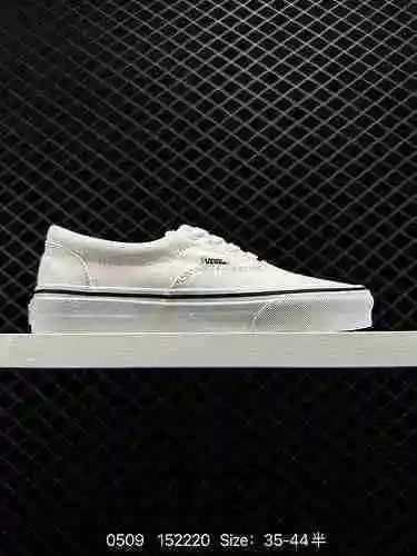 Vans Era 95 Classic Pure White Vans Classic Versátil Original Fábrica Proceso de vulcanización Peso 