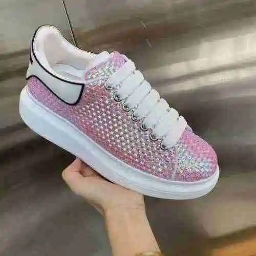 1171310 McQueen Zapatos casuales versátiles para hombres y mujeres 35-44