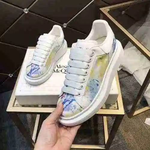 1092310 Nuevas zapatillas casuales versátiles de la pareja McQueen 38-44