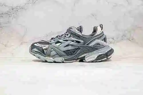 F30 | Soporte Balenciaga 4ta Generación 4.0 Negro Gris Balenciaga Track 4.0 Balenciaga 4ta Generació