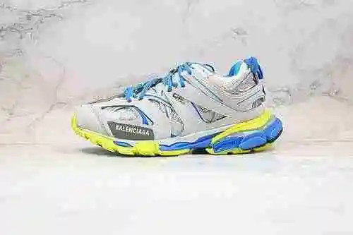 E10 | Tienda de soporte i8 versión original Gris azul apagado Balenciaga 3.0 zapatos concepto exteri