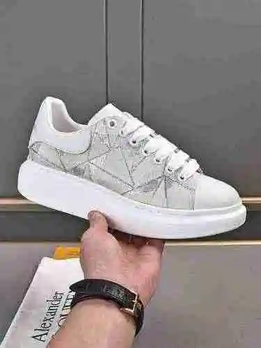 1308220 McQueen Pareja Nuevos Zapatitos Blancos 35-44