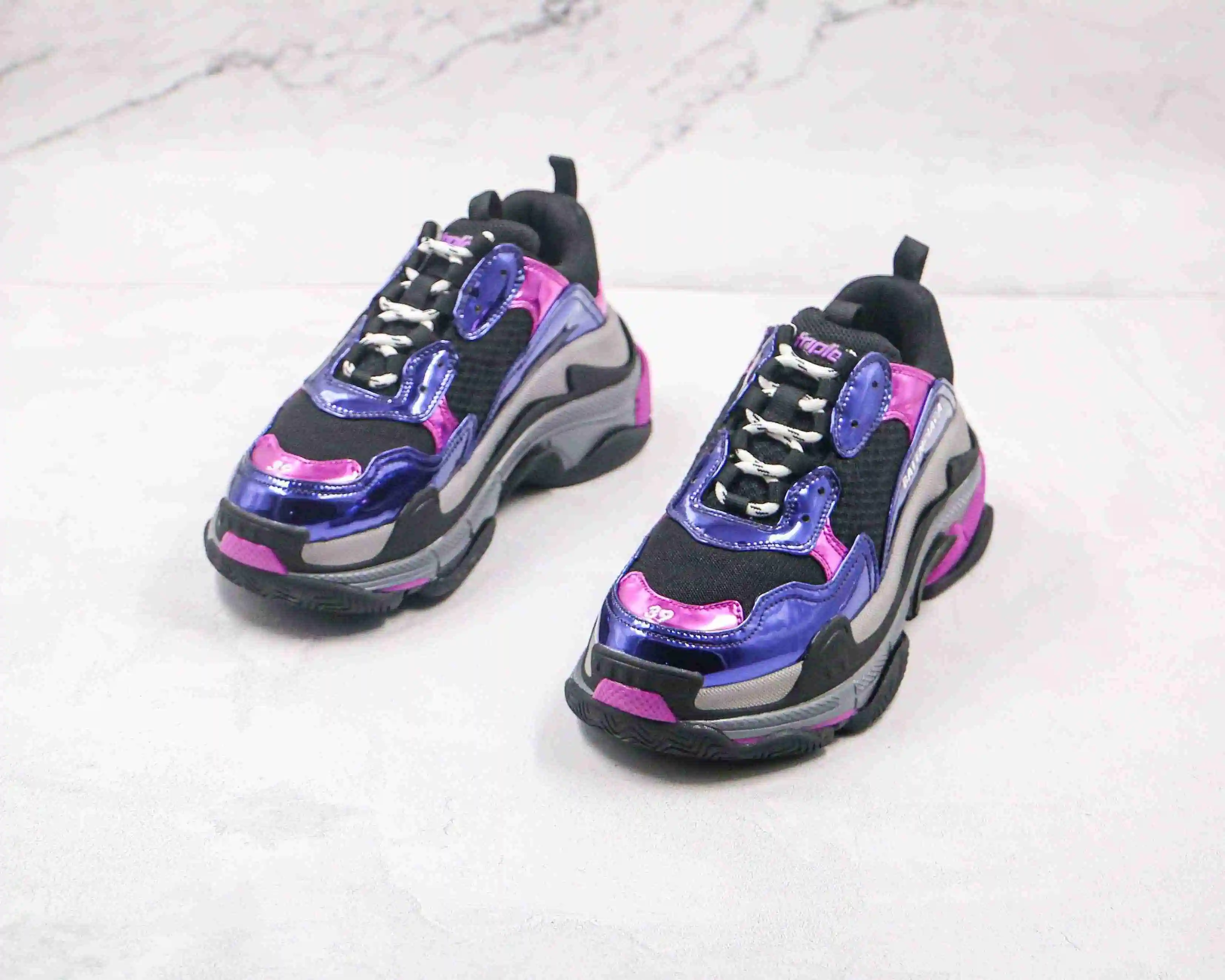 Balenciaga Triple S 电光紫 巴黎世家19-7.webp