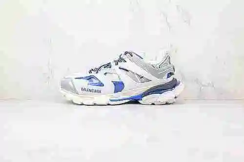 E50 | Soporte tienda lanzamiento OK versión Balenciaga III 3.0 gris azul Balenciaga III zapatos conc