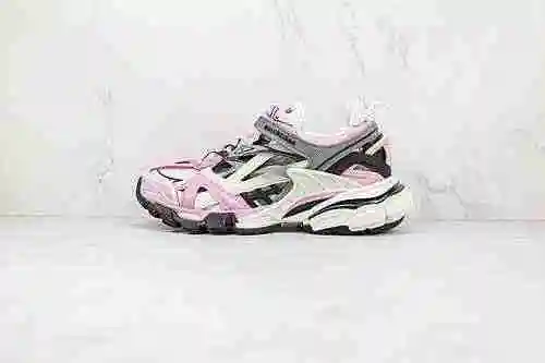 F30 | Tienda de soporte versión i8 Balenciaga 4 generación blanco gris rosa Balenciaga Track 4.0 Bal
