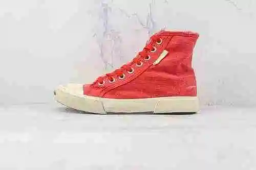 D10 | Soporte para tienda Zapatos de lona Balenciaga Zapatillas altas Balenciaga Balenciaga 22.o ver