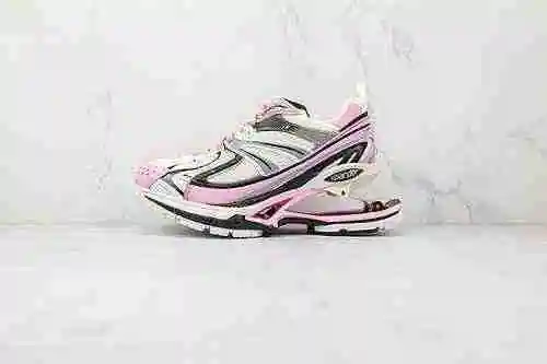 F80 | Tienda de soporte versión i8 del viejo Balenciaga blanco rosa nuevos zapatos de primavera taco