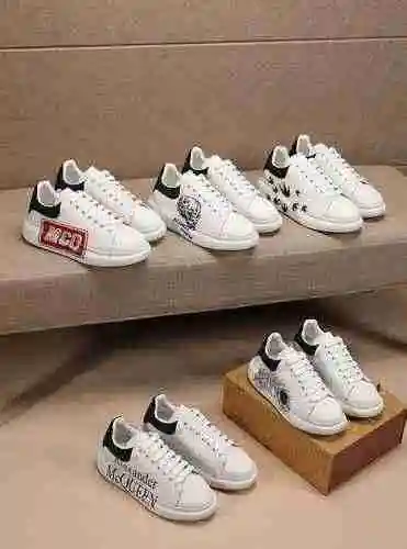 1139220 McQueen nuevos zapatos blancos para hombre 38-44