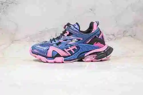 G00 | Apoye el lanzamiento de la segunda tienda de Balenciaga 4th Generation 4.0 Pink Blue Balenciag