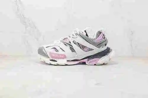 E50 | Lanzamiento de la tienda de soporte Versión OK # Balenciaga 3rd Generation 3.0 White Pink Bale
