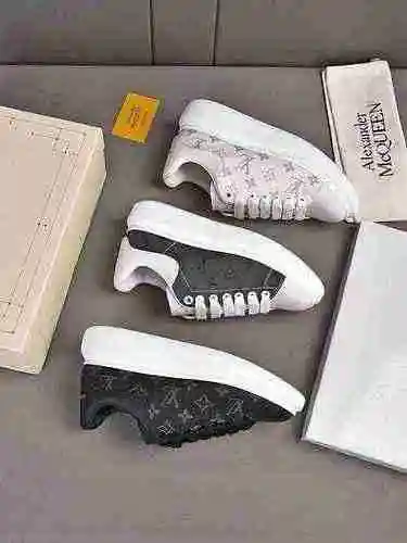 1308220 McQueen Pareja Nuevos Zapatitos Blancos 35-44