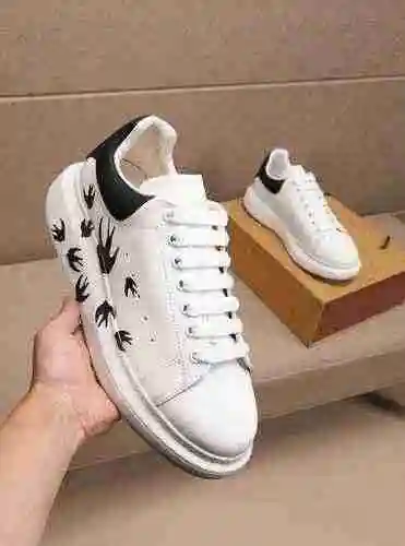 1139220 McQueen nuevos zapatos blancos para hombre 38-44