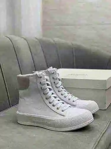 1612260 McQueen zapatos de moda de caña alta para hombre 38-44