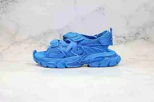 E30 | Soporte para almacenar la versión de escaneo OK original Balenciaga 4.0 Sandalias con velcro A