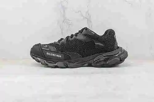 E10 | Tienda de soporte Balenciaga 3.0 negro concepto de malla de calzado para exteriores de tercera