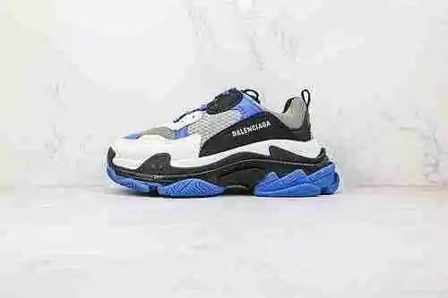 D30 | Tienda de soporte versión i8 de Balenciaga Generación 1.0 blanco negro azul Balenciaga Triple 