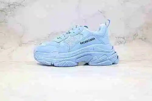 D20 | Soporte para guardar la letra del logo de Balenciaga azul cielo Balenciaga Triple S Versión or