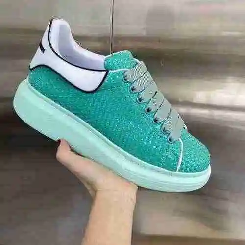 1171310 McQueen Zapatos casuales versátiles para hombres y mujeres 35-44