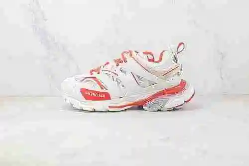 E30 | Soporte tienda lanzamiento OK versión Balenciaga III 3.0 blanco rojo Balenciaga III zapatos co