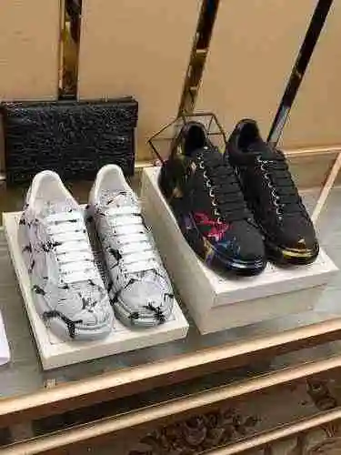 1422260 McQueen zapatos casuales de moda para hombre 38-44