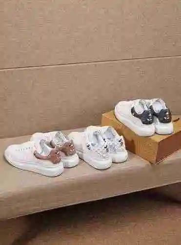1139210 McQueen nuevos zapatos blancos para hombre 38-44
