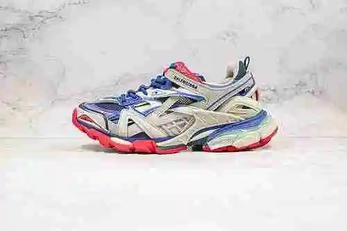 F30 | Soporte Balenciaga 4ta Generación 4.0 Rojo Azul Gris Balenciaga Track 4.0 Balenciaga 4ta Gener