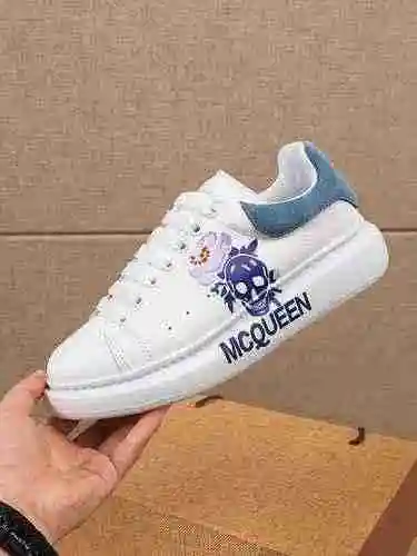 1139220 McQueen nuevos zapatos blancos para hombre 38-44