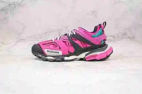 E30 | Apoye la segunda tienda sin iluminación Obtenga Balenciaga 3.0 Pink Black Third Generation Out