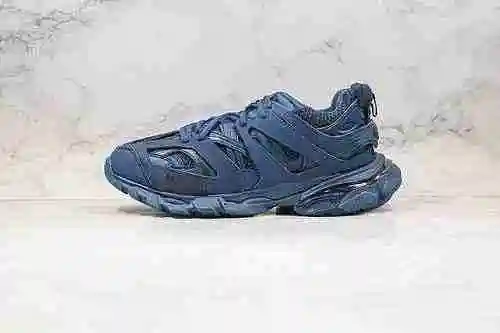 E10 | Tienda de soporte i8 puro original azul oscuro azul medianoche apagado Balenciaga 3.0 zapatos 