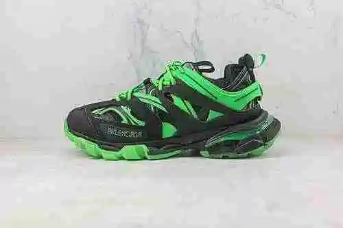 E30 | Lanzamiento de tienda de soporte Versión OK de Balenciaga 3rd Generation 3.0 Black Green Balen