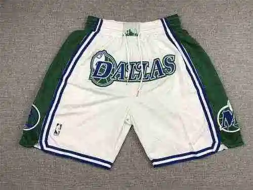Pantalones de bolsillo: Pantalones de baloncesto Solo Mavericks White City Edition