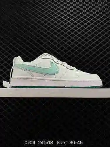 Las zapatillas informales transpirables de caña baja 9 Nike Court Borough Low 2 FP presentan un dise