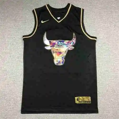 Bull 23 Jordan Diamante Negro Edición Oro