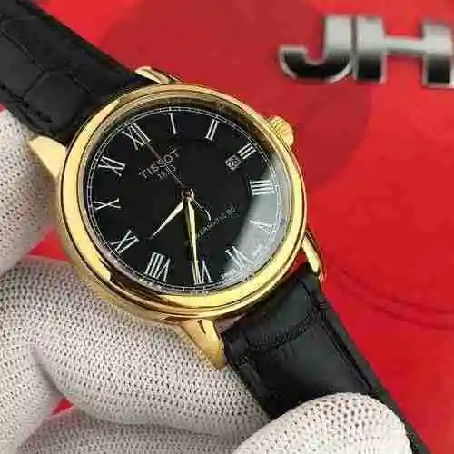 Tian Suo Watch Reloj para hombre combinado con movimiento mecánico original completamente automático