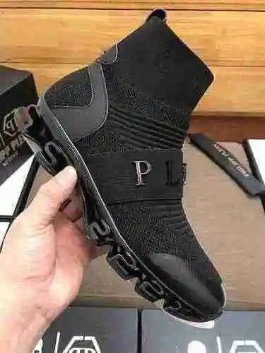 1209340PHILIPHILIPP PLEIN Zapatos altos de nueva moda para hombre 38-44