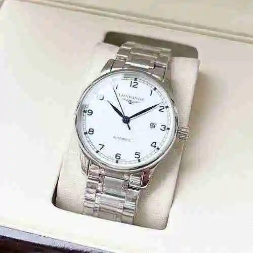 Reloj Longines para hombre combinado con movimiento mecánico original completamente automático Caja 