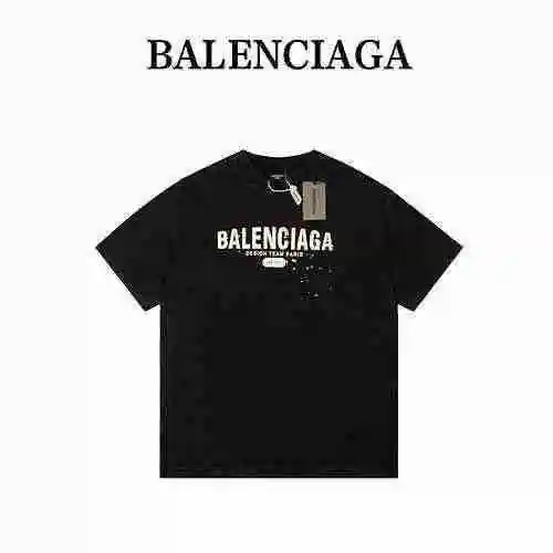 BAL Balenciaga 1917 Moteado Manga Corta