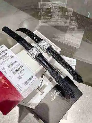 Reloj Cartier Pareja Reloj emparejado con movimiento mecánico original completamente automático Caja