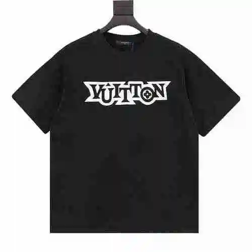 Camiseta de manga corta con logo estampado en 3D 1V 23ss</span>