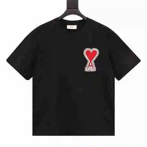 Ami/Love Big Love Toalla Bordado Mangas Cortas
