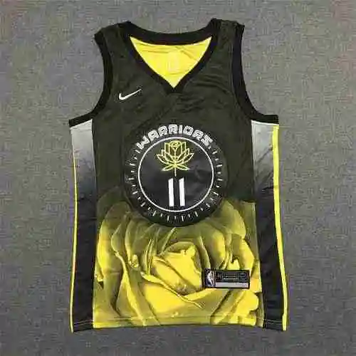 Warriors 11 Thompson 22-23 Temporada City Edition Rosa Negro