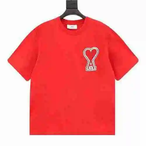 Ami/Love Big Love Toalla Bordado Mangas Cortas