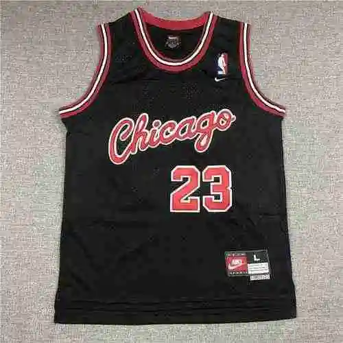 Body negro Chicago Bull 23 Jordan para niños