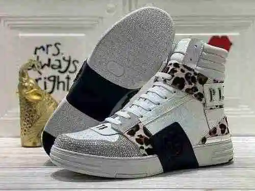 1159330PHILIPHILIPP PLEIN Zapatos altos de nueva moda para hombre 38-44