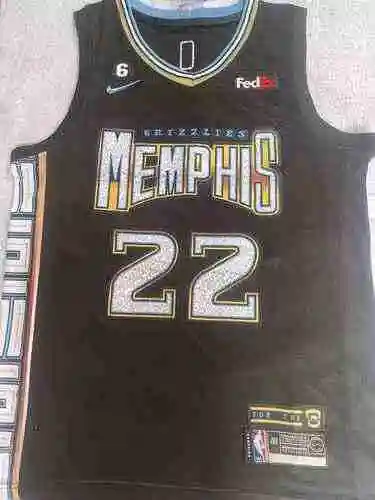 Grizzlies 22 Baño 23 Temporada City Edition Negro