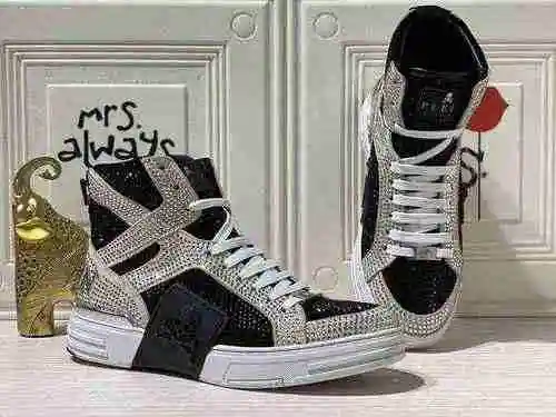 1159330PHILIPHILIPP PLEIN Zapatos altos de nueva moda para hombre 38-44