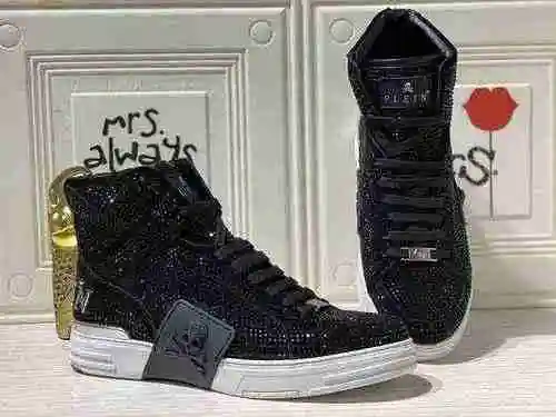 1159330PHILIPHILIPP PLEIN Zapatos altos de nueva moda para hombre 38-44