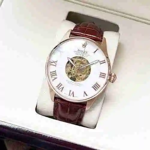 Reloj Rolex para hombre combinado con movimiento mecánico original completamente automático Caja de 