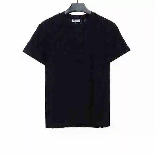 Dior Dark Jacquard Material Toalla Manga Corta